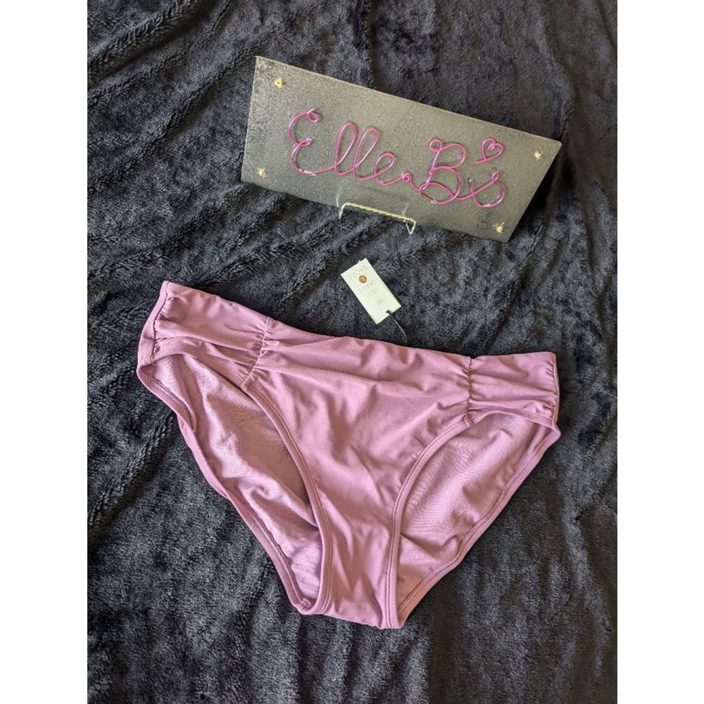 NWT Shade & Shore Purple Bikini Bottom XL